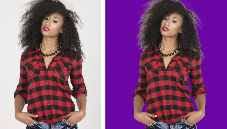 Learn How to Remove Background from Model Image-Photoshop Hair Masking